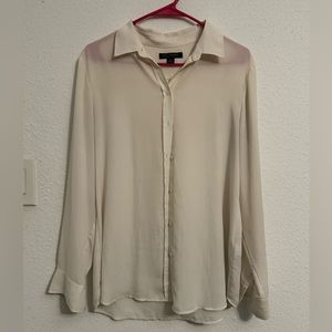 Light thin dress shirt with loose fit , gently used
